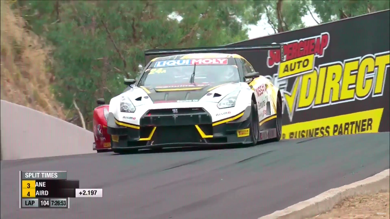Illustration for article titled Liqui-Moly Bathurst 12H Stream (Recap)